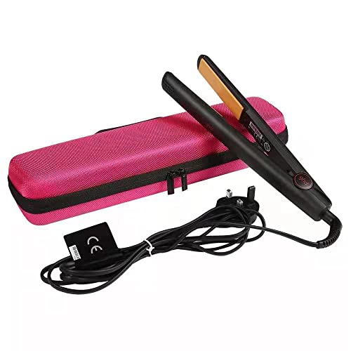 AONKE Funda rígida de viaje para rizador Remington Pearl CI9532/Braun Satin Hair 7/ghd V Gold Classic Styler