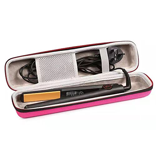 AONKE Funda rígida de viaje para rizador Remington Pearl CI9532/Braun Satin Hair 7/ghd V Gold Classic Styler