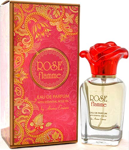 Aroma Essence Eau de Parfum para mujer, 35 ml, perfume clásico para mujer elegante, fragancia cálida con notas de aceite de rosa esencial, flor de naranja, ámbar y musgo