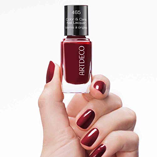 Artdeco Color & Care esmalte de uñas, 465 beloved burgundy, 10ml