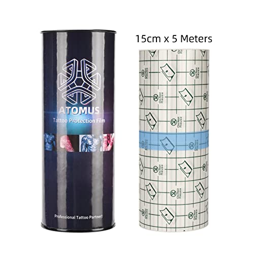 ATOMUS 5m Tattoo Protective Film Tattoo Accessories After Care Bandage Tattoo Film Protective Breathable Solution For Film Tattoos Protective