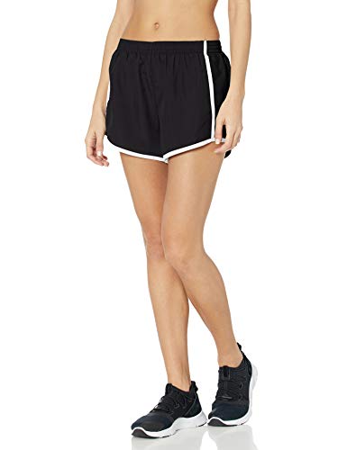 Augusta Sportswear para Mujer Junior Ajuste Pulse Team Corto, Mujer, Color Negro y Blanco, tamaño X-Large