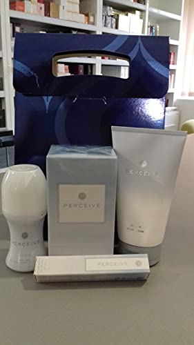 Avon Perceive Set para usted Eau de Parfum + Loción corporal + Mini Ambientador + Desodorante Roller.