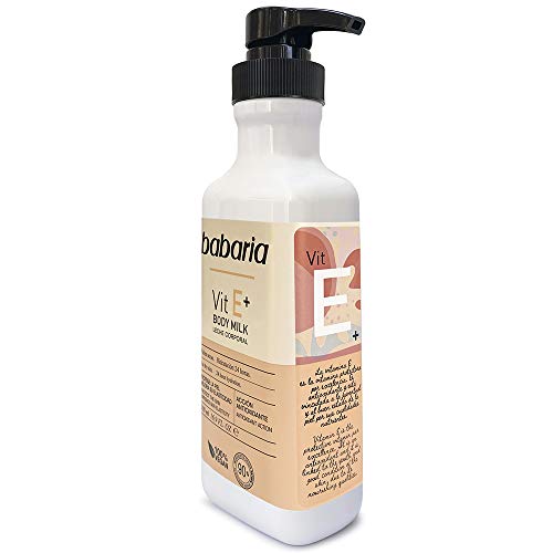 Babaria Body Milk Hidratante Vitamina E 500ml