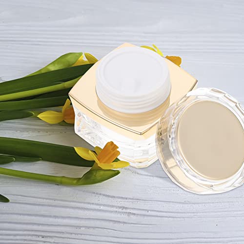 Beaupretty Tarros de Crema Vacíos Envases de Muestra de Maquillaje 30G Contenedor Cosmético Recargable Contenedor de Almacenamiento de Loción Bote Cosméticos Caja de Muestra BPA Gratis para
