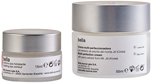 Bella Aurora - Pack Bella Dia Piel Seca 50ml + Contorno de Ojos Bella 20ml | Caja de Regalo | Hidratante | Anti-edad | Anti-arrugas