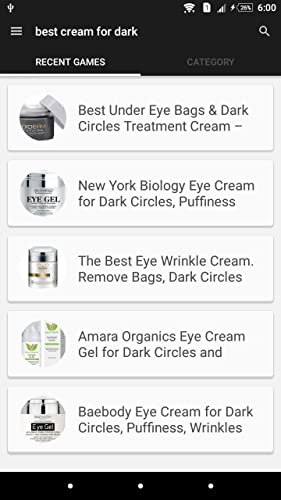 best cream for dark circles under eyes