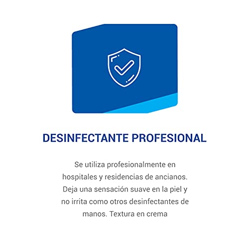 Bioderm - Gel Hidroalcoholico Desinfectante de Manos 100 ml - Gel de Manos Desinfectante e Hidratante con Aloe Vera y Miel - Higienizante Antiséptico - Sin Aclarado