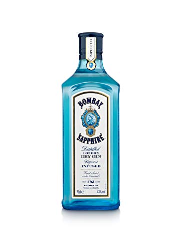Bombay Sapphire Ginebra, 700ml
