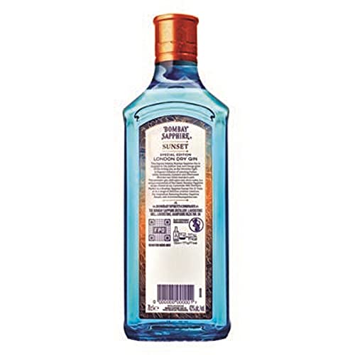 Bombay Sapphire London Dry Gin, Sunset Edición Especial, 70cl