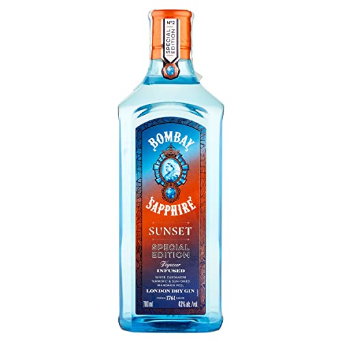 Bombay Sapphire London Dry Gin, Sunset Edición Especial, 70cl