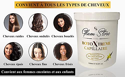Botox cuidado del cabello dañado extremo (vainilla)