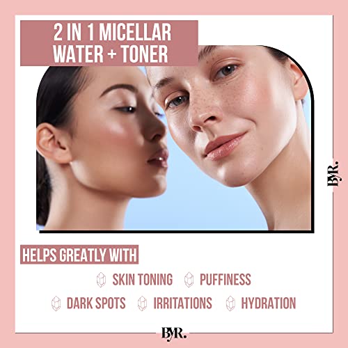 ByYourRules Tonico Facial Limpiador con Acido Hialuronico - Tonico Facial Piel Grasa y Mixta, Tonifica y Matifica - Tonico Facial Piel Sensible Hidratante - Tonico Limpiador Facial Anti Manchas, 200ml