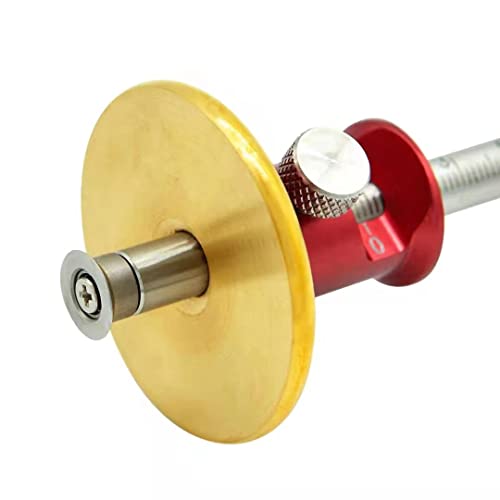 Calibre de ruedas, 2 ruedas, guía de marcado de madera, herramientas de marcado de madera, herramientas de marcado de madera, herramientas de marcado en sistema métrico e imperial