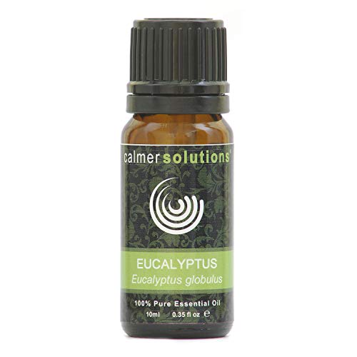 Calmer Solutions Eucalipto 100% Aceite De Aromaterapia Esencial Puro 10ml