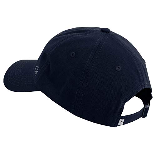 Calvin Klein Hombre clásico algodón 6 Panel Gorra de béisbol - Armada