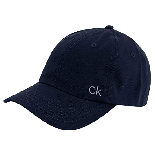 Calvin Klein Hombre clásico algodón 6 Panel Gorra de béisbol - Armada