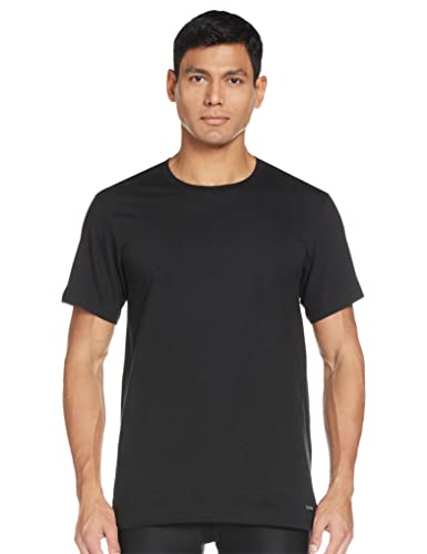 Calvin Klein S/S Crew Neck 3PK, Camiseta para Hombre, Negro (Black/White/Grey Heather), L