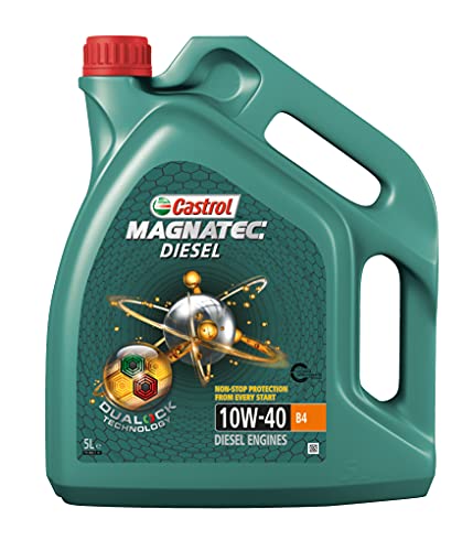 Castrol MAGNATEC Diesel Aceite de Motores 10W-40 B4 5L (Sello inglés)
