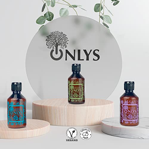 Champú Vegano de Ginseng y Sábila - Hidratante y Anti Encrespamiento - 70 % Aloe Vera - Tratamiento Profesional - Limpia en Profundidad - 250 ml - Champú sin Sulfatos sin Siliconas - Onlys Botanic