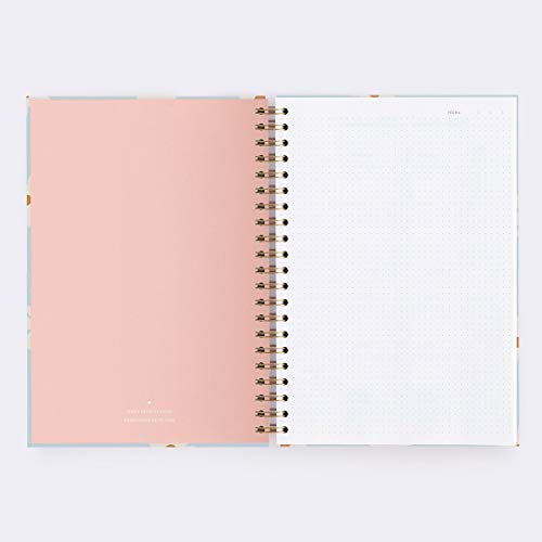CHARUCA Cuaderno L. Floral blue. Puntos (CUAL13)