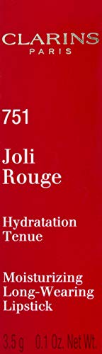 Clarins Joli Rouge Lipstick - Barra de labios, color 751-tea rose , 3,5 gr