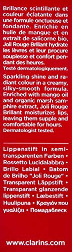 Clarins Joli Rouge Lipstick - Barra de labios, color 751-tea rose , 3,5 gr