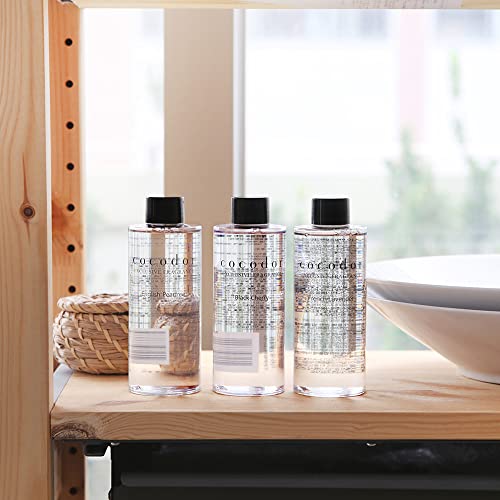 Cocodor Relleno para Difusor / Perfume de Rosas (Rose Perfume) / 200ml / 3 Paquetes / Ambientadores de Hogar, Ambientador Varillas, Difusor de Lengüeta, Ideas para Regalar