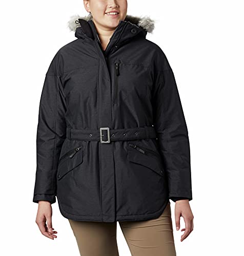 Columbia Carson Pass II Chaqueta de Invierno, Mujer, Black, XL