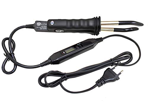 Conector Extensión para Cabello Profesional,Herramienta de Hierro para Pelo, Máquina de Peluquería con Pantalla LED,Temperatura Ajustable