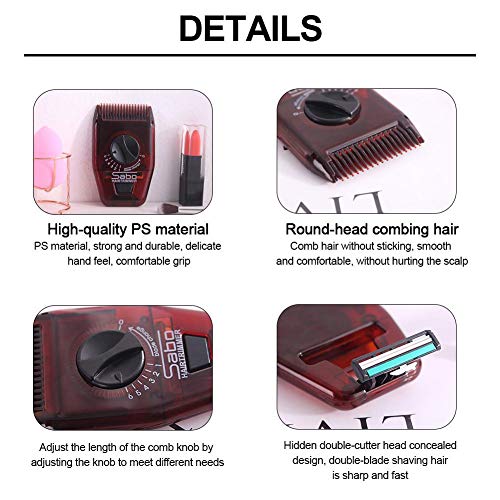 Cortadora De Cabello Para Adultos Cabello, Recortadora De Cabello Manual Cortadora De Cabello Cortadora De Cabello Puntas Abiertas, Peine De Afeitar Personal