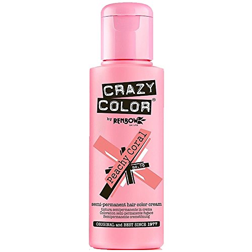 Crazy Color 70 PEACHY CORAL 100 ml