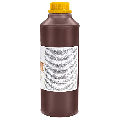 Creative DECO 1L Barniz Madera Interior Tinte al Agua | Color Roble Natural | 1L | Secado Rápido | No Tóxico | para Paneles de Madera, Parquet, Hormigón, Ladrillo, Papel Pintado y Más | Alta Eficacia