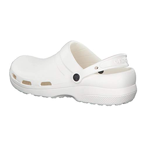 Crocs Specialist II Vent Clog Unisex Adulta Zuecos, Blanco (White 100), 41/42 EU