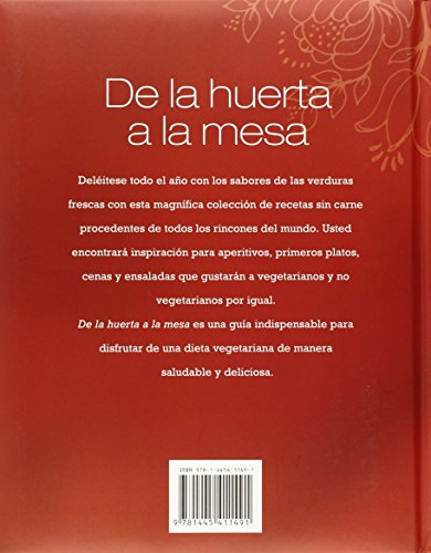 De la Huerta a la Mesa - platos vegetarianos con mucho aroma y sabor
