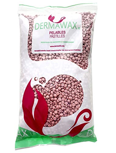 Dermawax 1 kg Mauve Jasmin TIO2 Cera Premium de baja temperatura Cera Brasil Depilación con cera Depilación, depilación corporal - Depilación sin tira