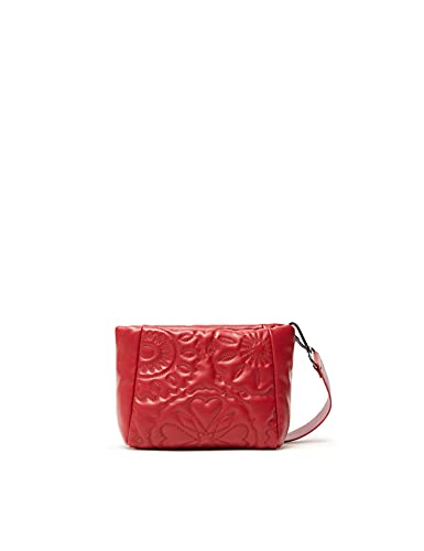 Desigual Bols Big Amber, Across Body Bag para Mujer, Rojo, Einheitsgröße