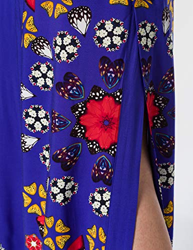 Desigual Pant_Chipre Swimwear Cover Up, Azul, L para Mujer