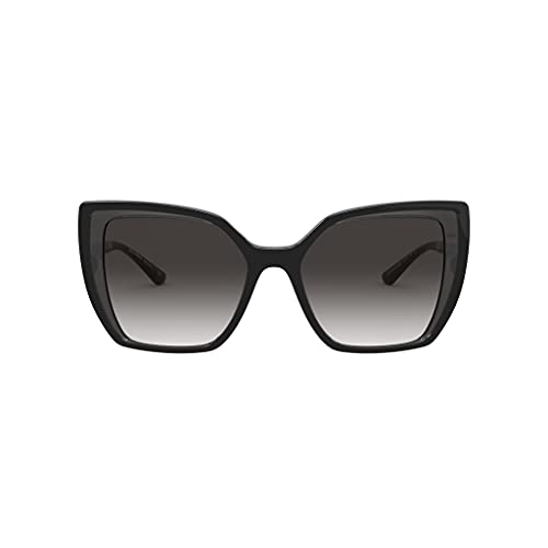 Dolce & Gabbana Gafas de Sol DG MONOGRAM DG 6138 Black Grey/Grey Shaded 55/18/145 mujer