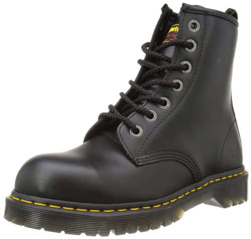 Dr. Martens 6601 Icono de hombre Holkham St Safety Boots, Negro