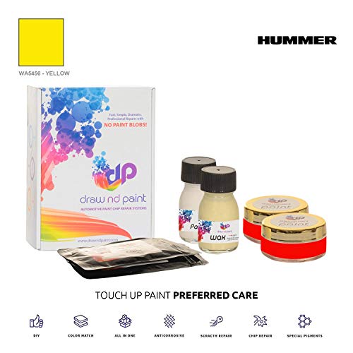 DrawndPaint for/Hummer H2 Sut/Yellow - WA5456 / Touch-UP Sistema DE Pintura Coincidencia EXACTA/Preferred Care