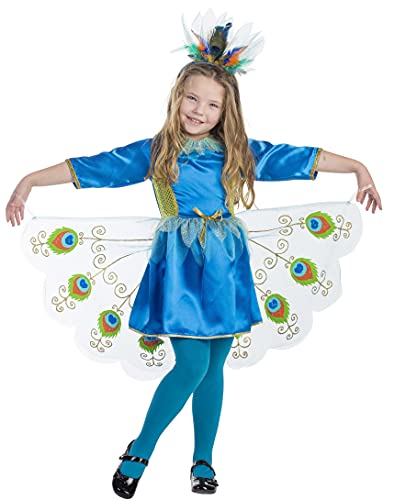 Dress Up America Disfraz de pavo real orgulloso del niño