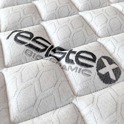 Duérmete Online Colchón Artiflex HR Bioceramic para Cama Articulada (Cara Invierno-Verano) Muy Transpirable, 80x180