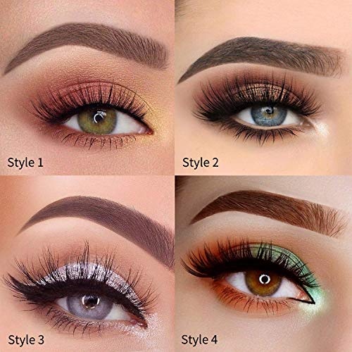 DYSILK 20 Pares Pestañas Postizas 6D Dramático Volumen Hechas a Mano Reutilizables