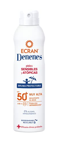 Ecran Denenes - Bruma Solar Infantil para Pieles Sensibles y Atópicas con SPF50+ - 250 ml