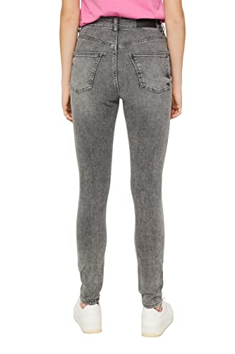 edc by Esprit 990CC1B304 Jeans, 922/Gris Medium Wash, 26W x 32L para Mujer