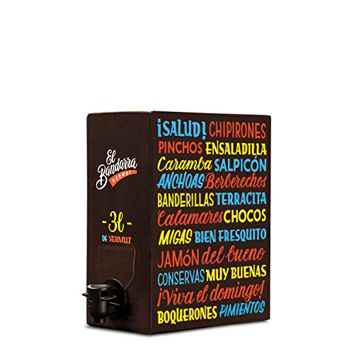 El Bandarra Rojo Vermut - Bag in box 300 cl