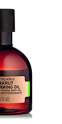 El cuerpo Shop Spa de el mundo tailandés makrut Lime Firming aceite de masaje 170 ml – Aceite de masaje reafirmante y tonificación corporal