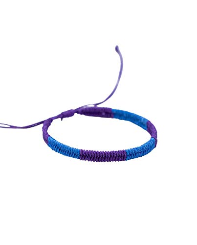 El Ganso Pulsera Bicolor Azul Morado