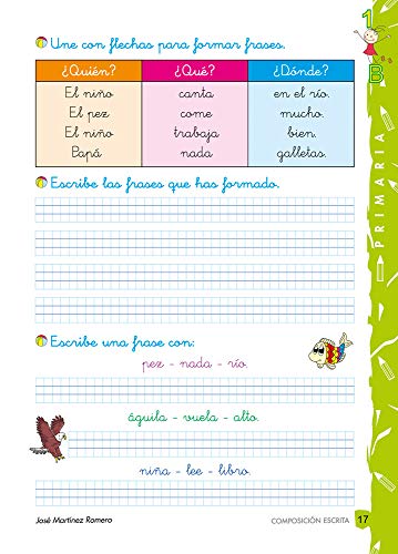 Escribir es divertido si sabes cómo 1B (Niños de 6 a 7 años)